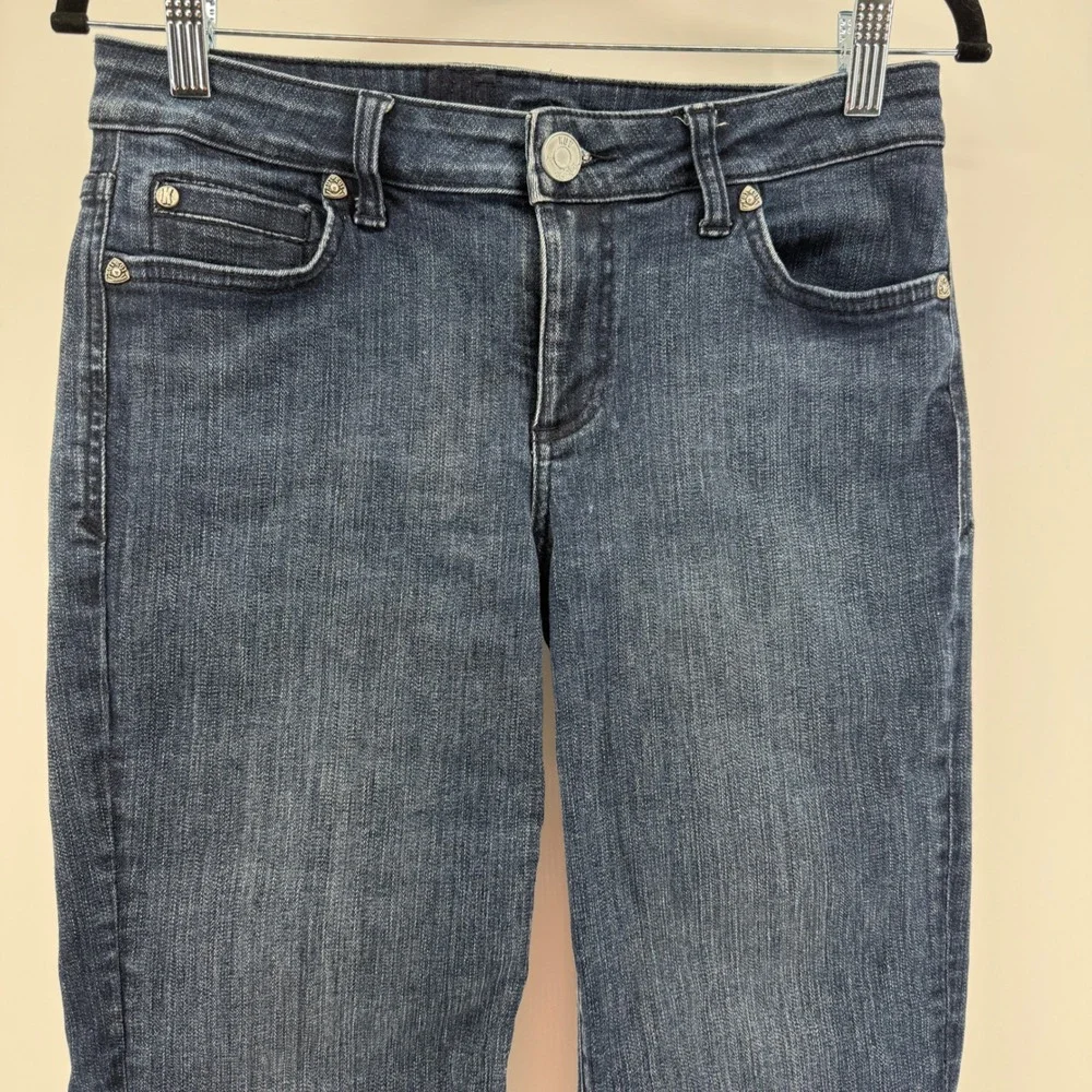 Kut from the Kloth Women Dark Wash Straight Leg Jeans Size 4 Blue Denim Stretch